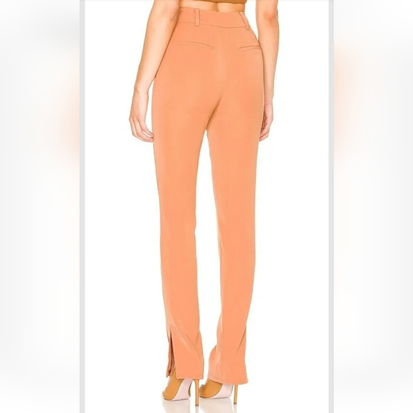 Revolve Lovers and Friends Women's XL Diana Trouser Pants Caramel 33X33 - Picture 3 of 6